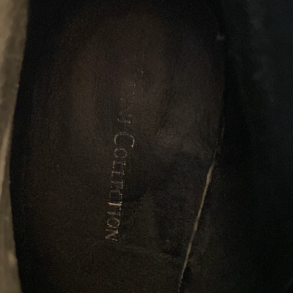 beautiful black ladies leather boots in size 39 made in Italy. - Picture 5 of 7